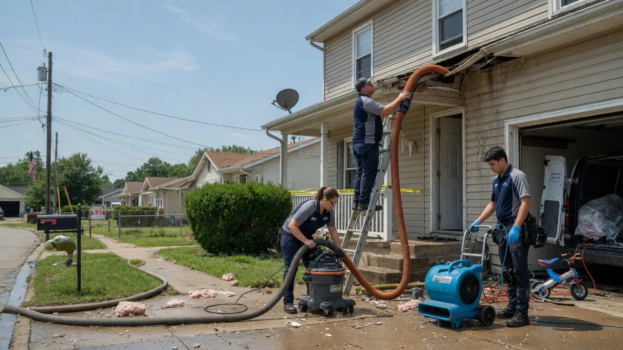 Water Damage Restoration in Clever, MO near me